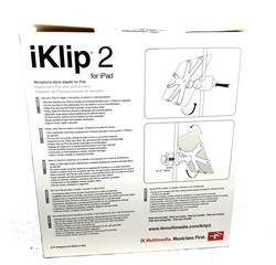 IK Multimedia iKlip 2 Mic Stand Adapter for iPad!